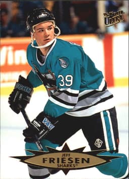 Jeff Friesen San Jose Sharks NHL card