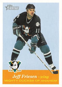 Jeff Friesen NJ Devils NHL card